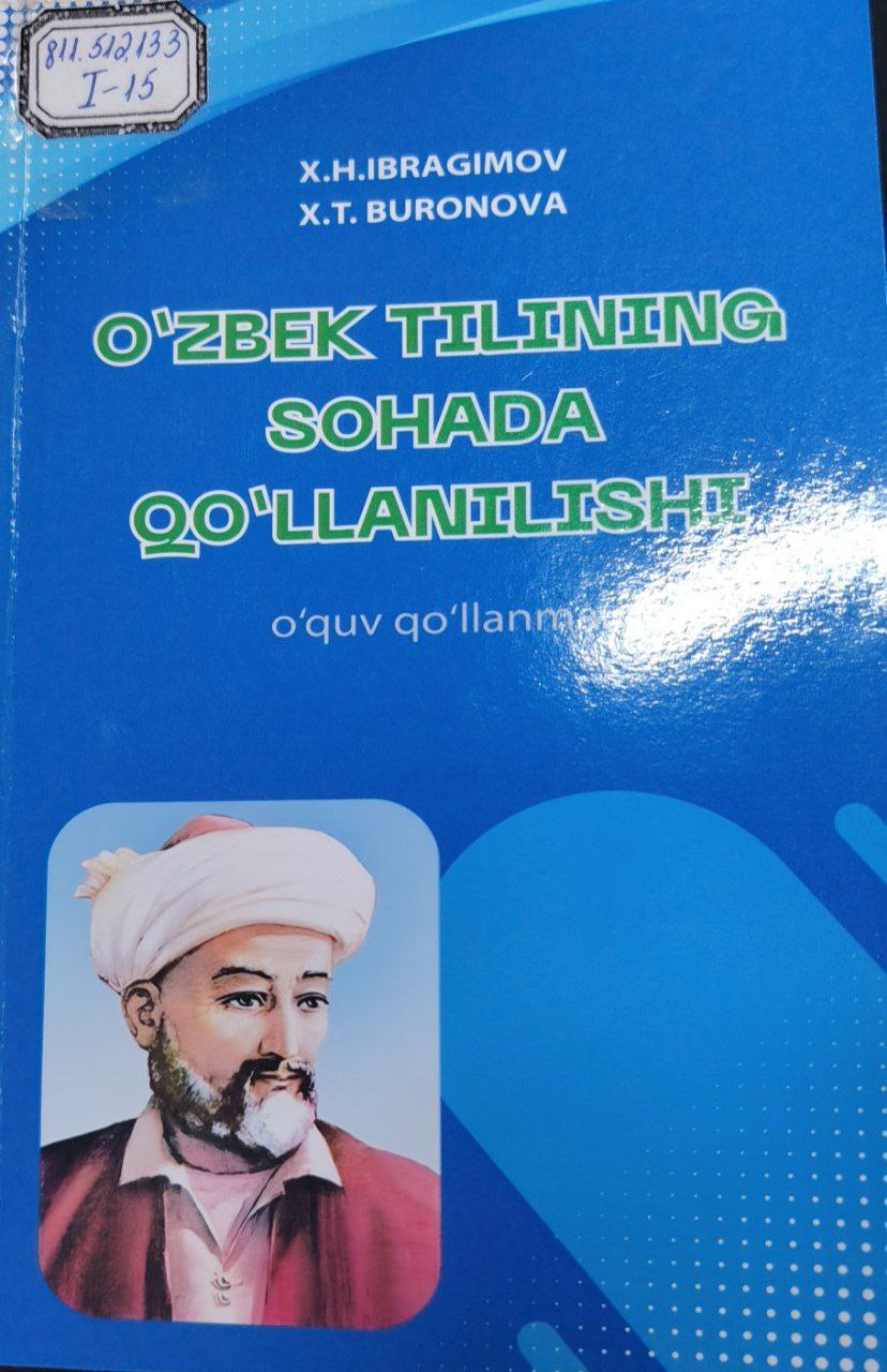 O'zbek tilining sohada qo'llanilishi