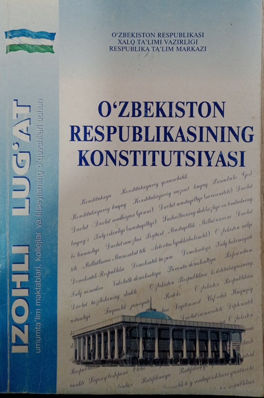 O’zbekiston respublikasining konstitutsiyasi