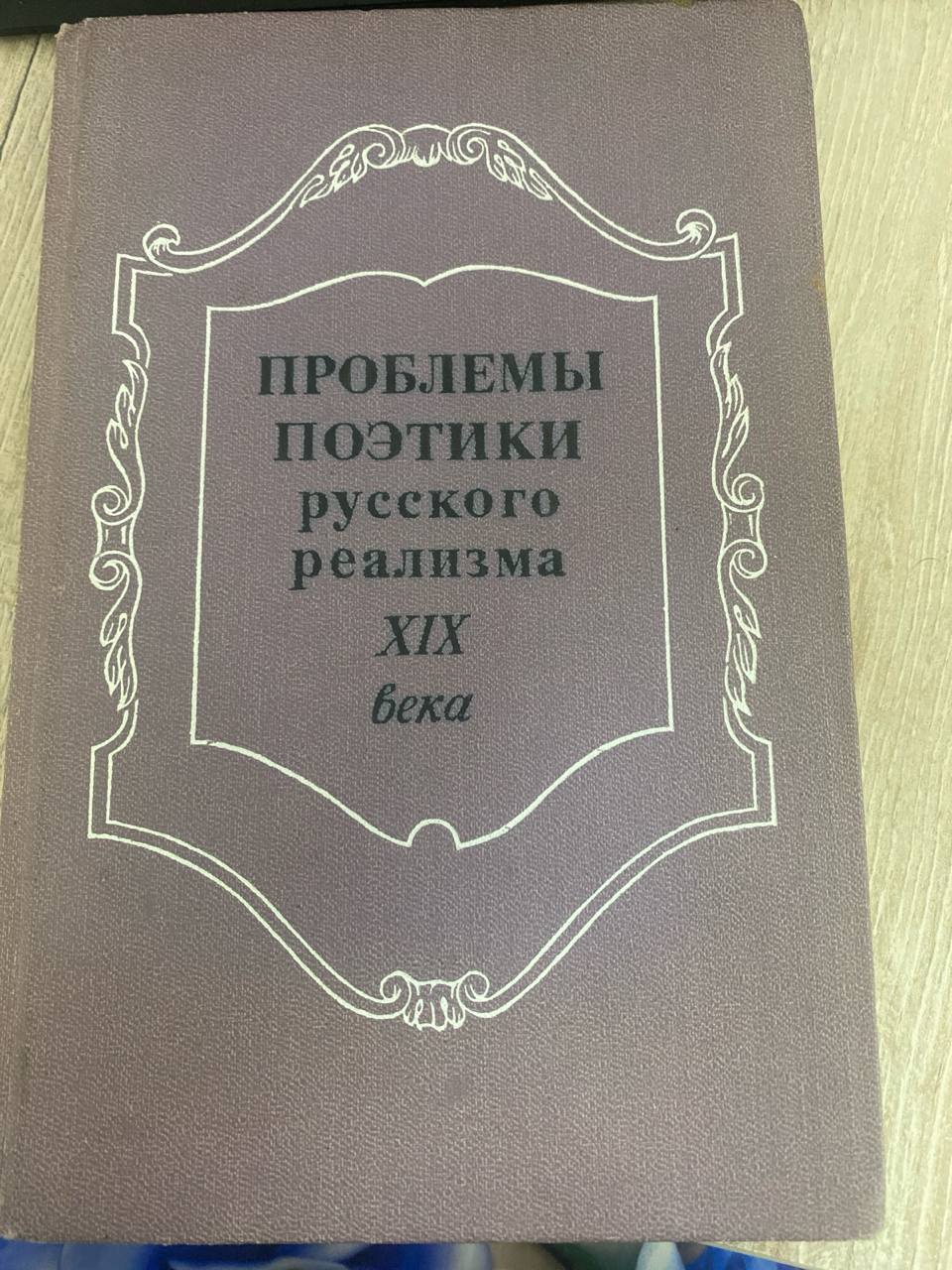 Проблемы поэтики руского реализма XIX века