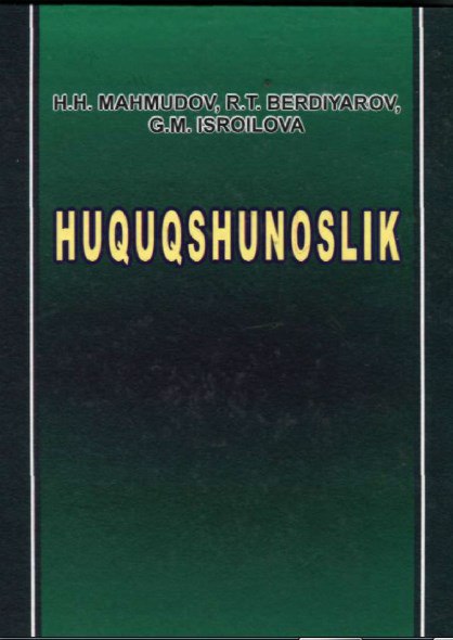 HUQUQSHUNOSLIK