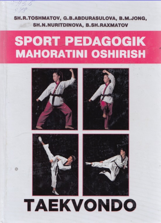 Sport pedagogik mahoratini oshirish (taekvondo)