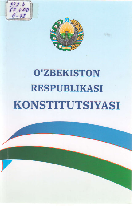 O'zbekiston Respublikasi Konstitutsiyasi