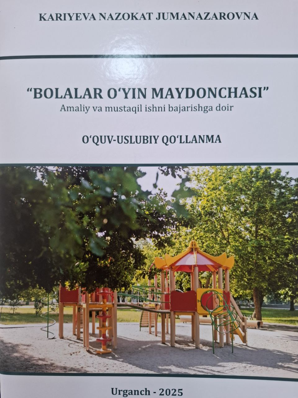 Bolalar o'yin maydonchasi