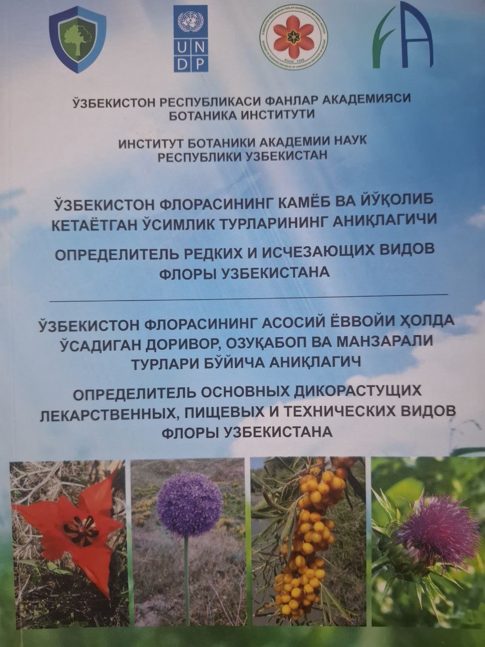 Ўзбекистон флорасининг камёб ва йўқолиб кетаётган ўсимлик турларининг аниқлагичи