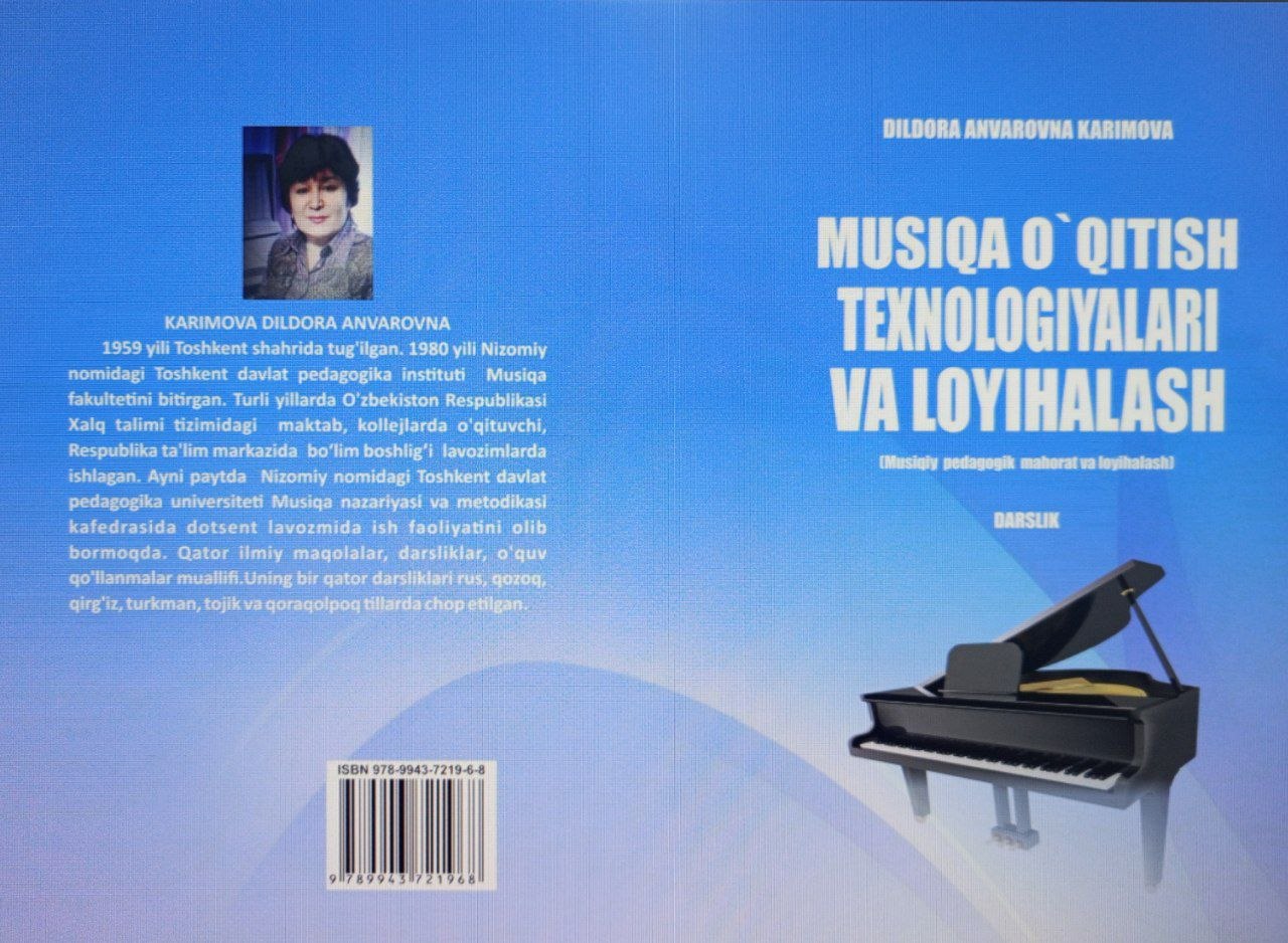 MUSIQA O QITISH TEXNOLOGIYALARI VA LOYIHALASH