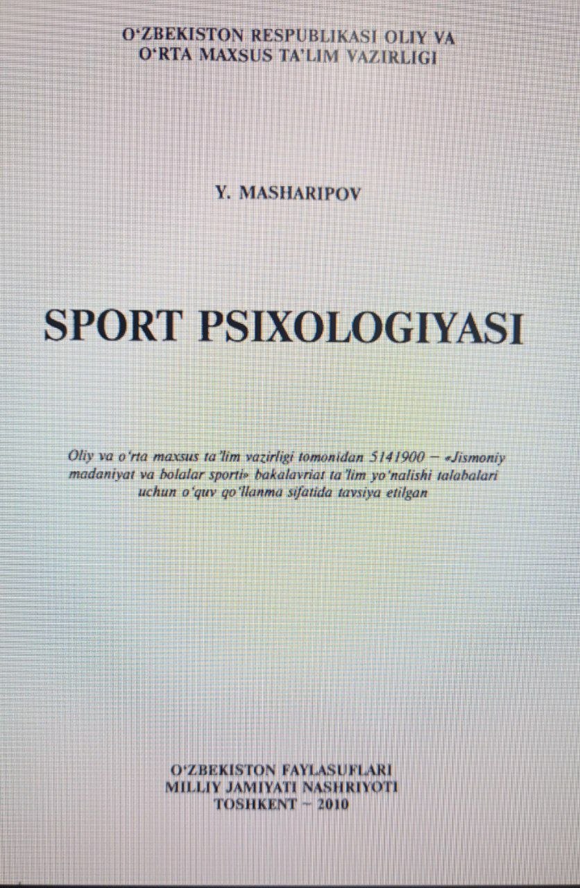 SPORT PSIXOLOGIYASI