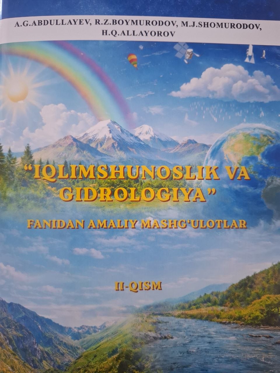 Iqlimshunoslik va gidrologiya fanidan amaliy mashg'ulotlar