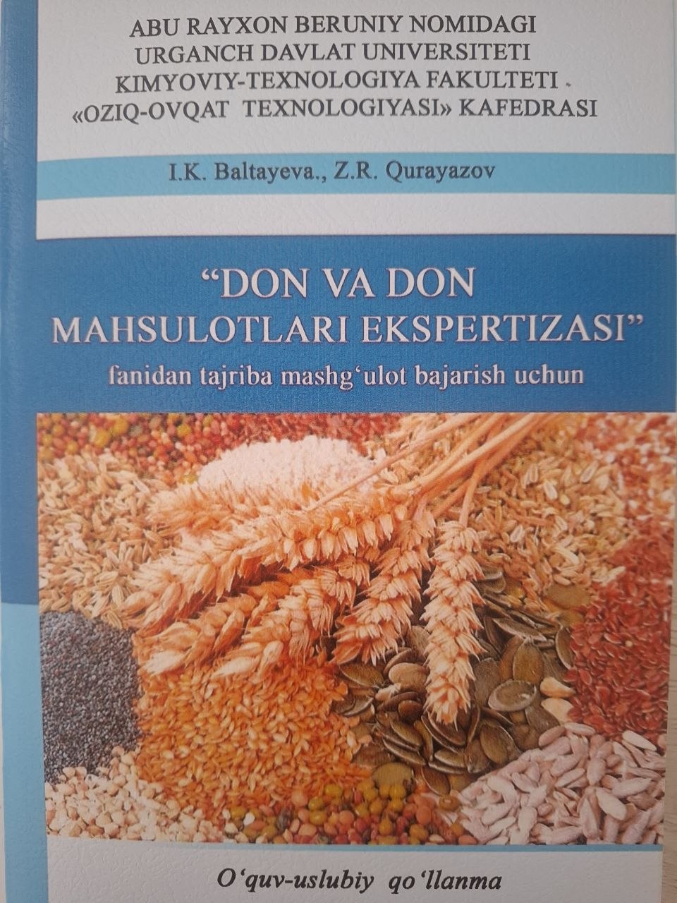 Don va don mahsulotlari ekspertizasi