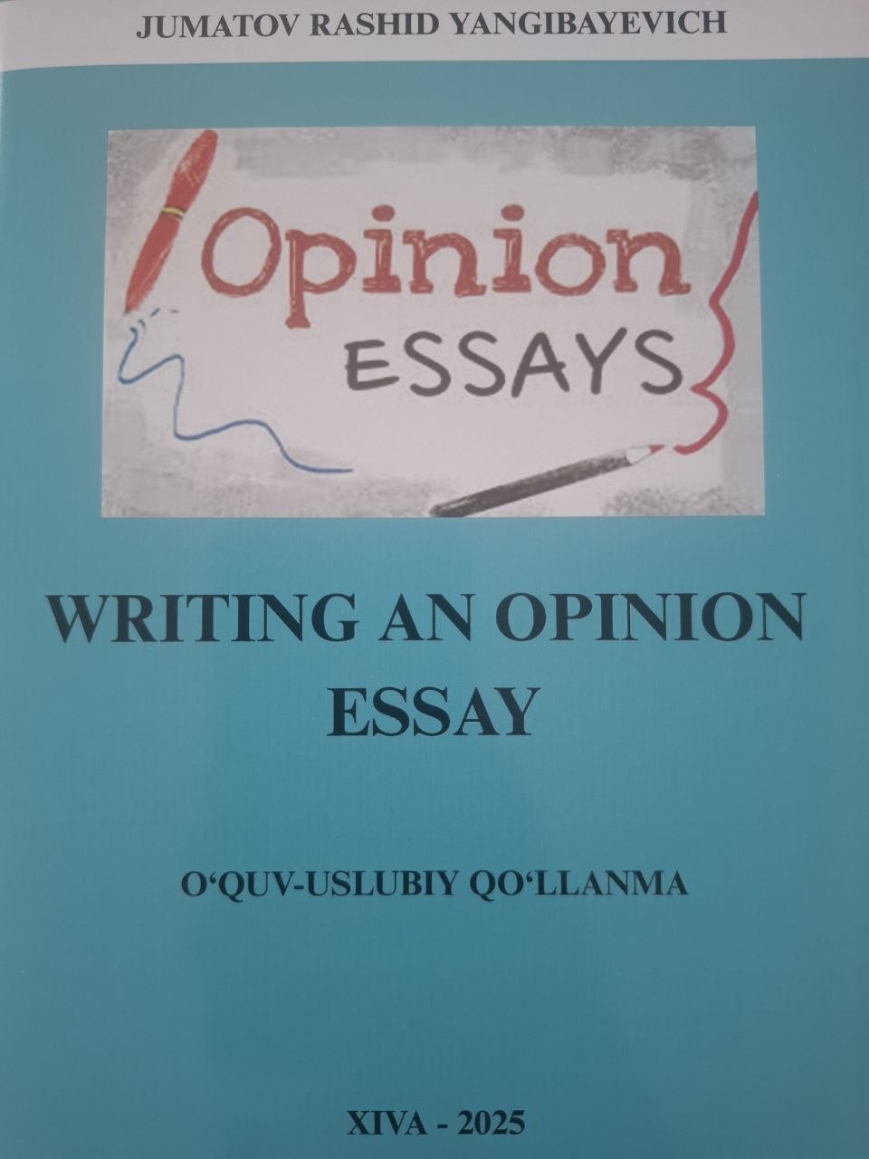 Writing an opinion essay
