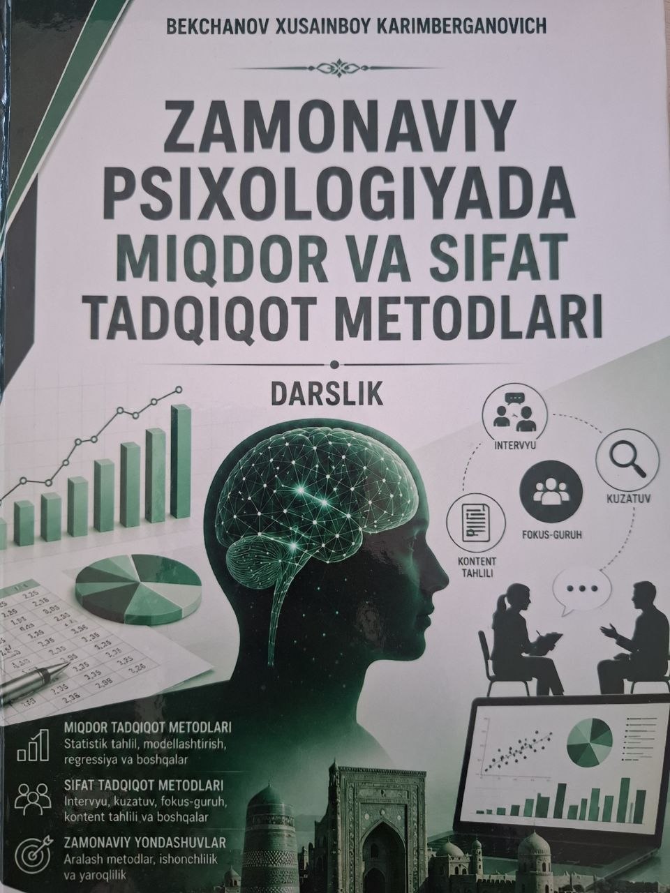 Zamonaviy psixologiyada miqdor va sifat tadqiqot metodlari