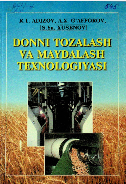Donni tozalash va maydalash texnologiyasi.