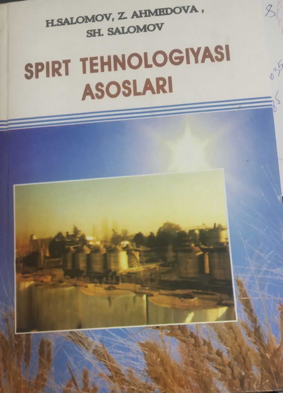 Spirt texnologiyalari asoslari