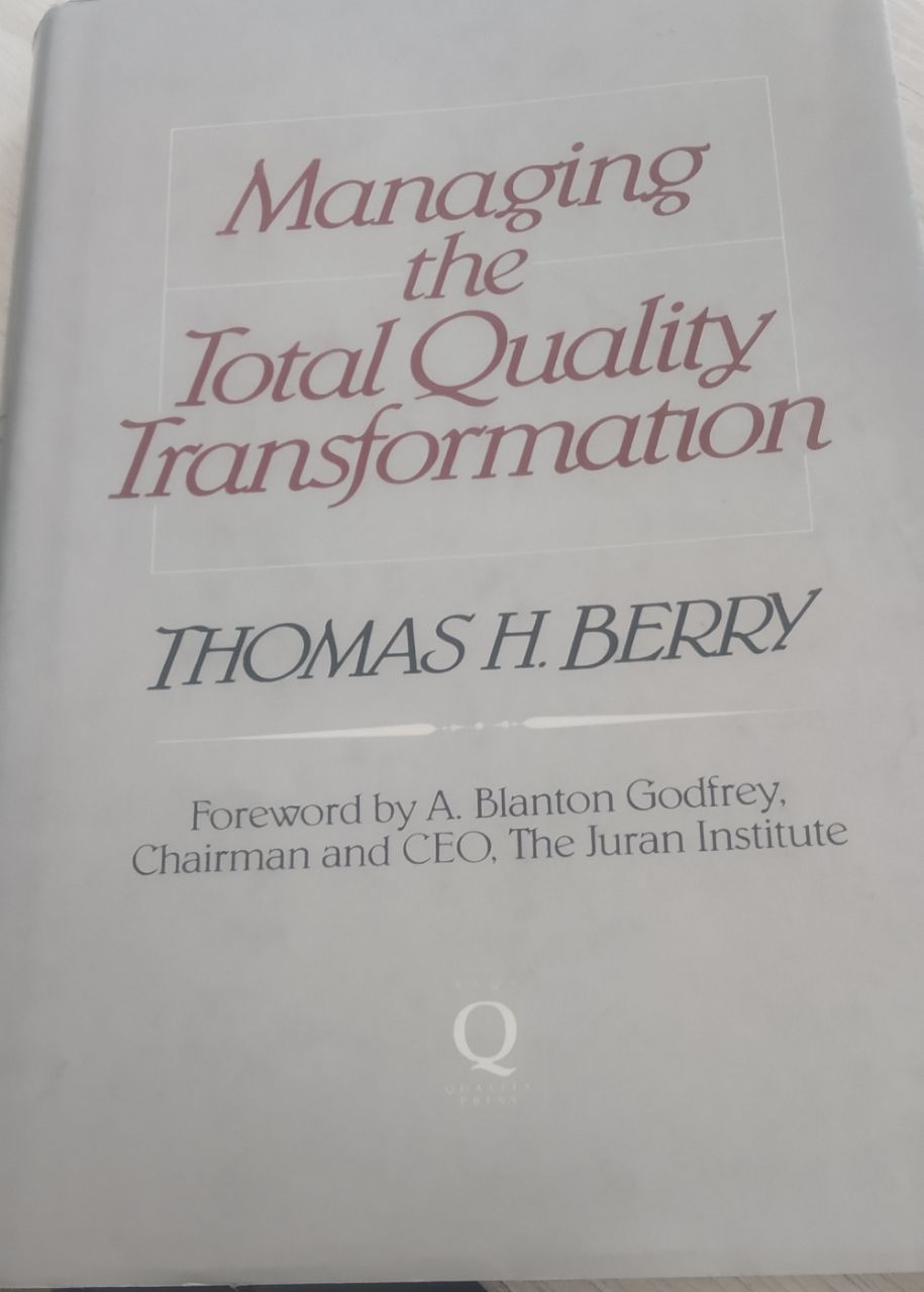 Managing the total Qualiy iransformation