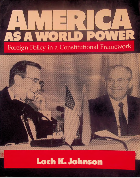 America As A World Power.