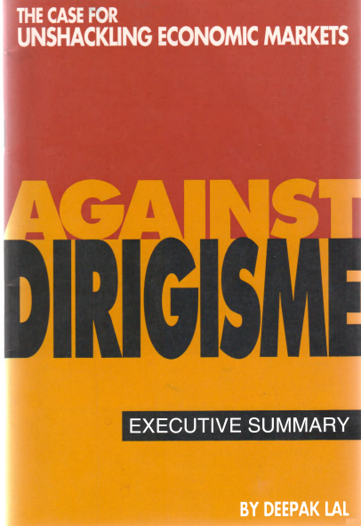 Against Dirigisme