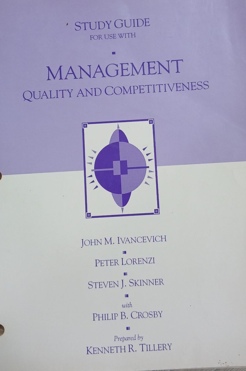 Management Quality and Competitiveness