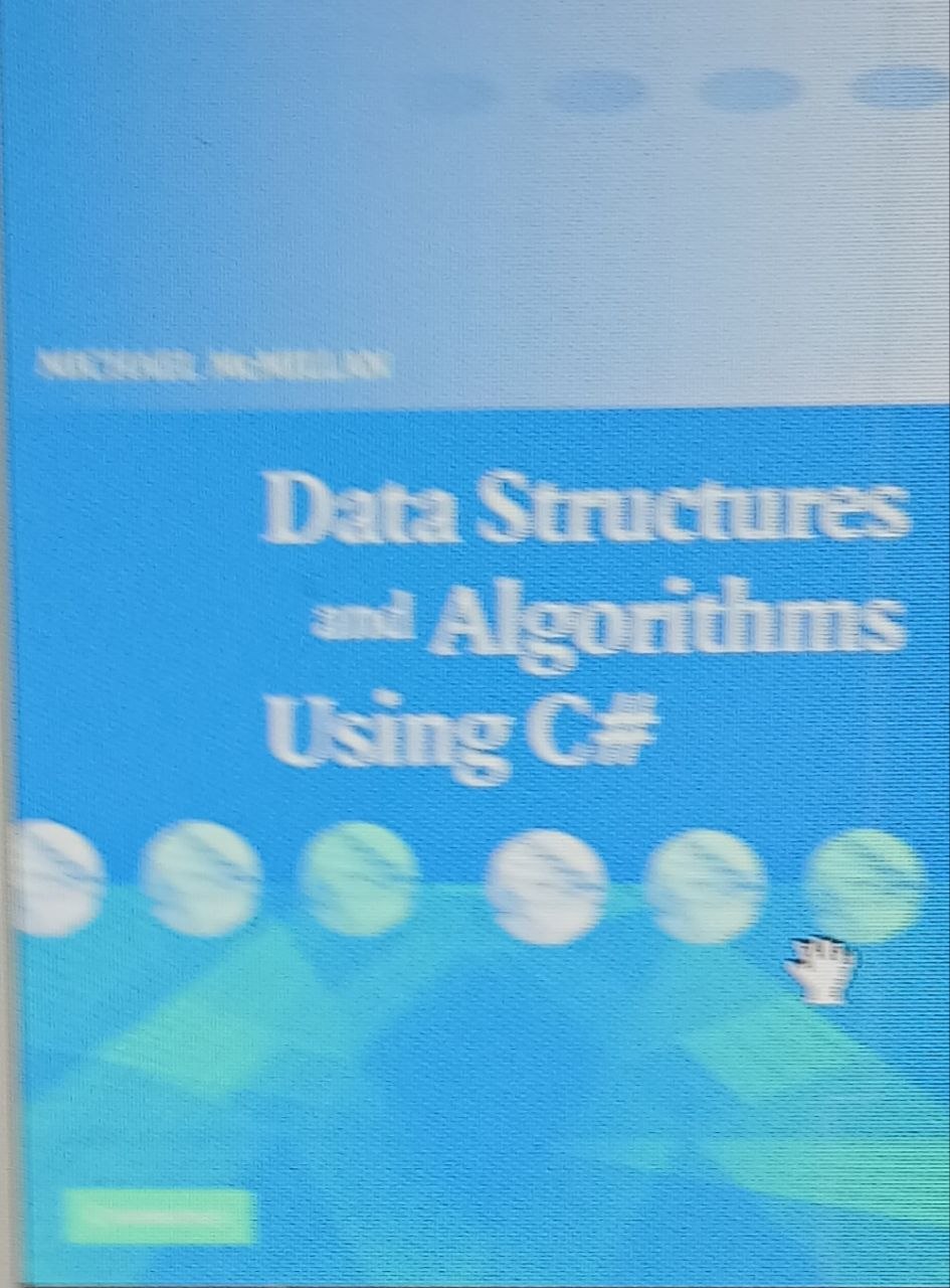 Data structures and algorithms using C#