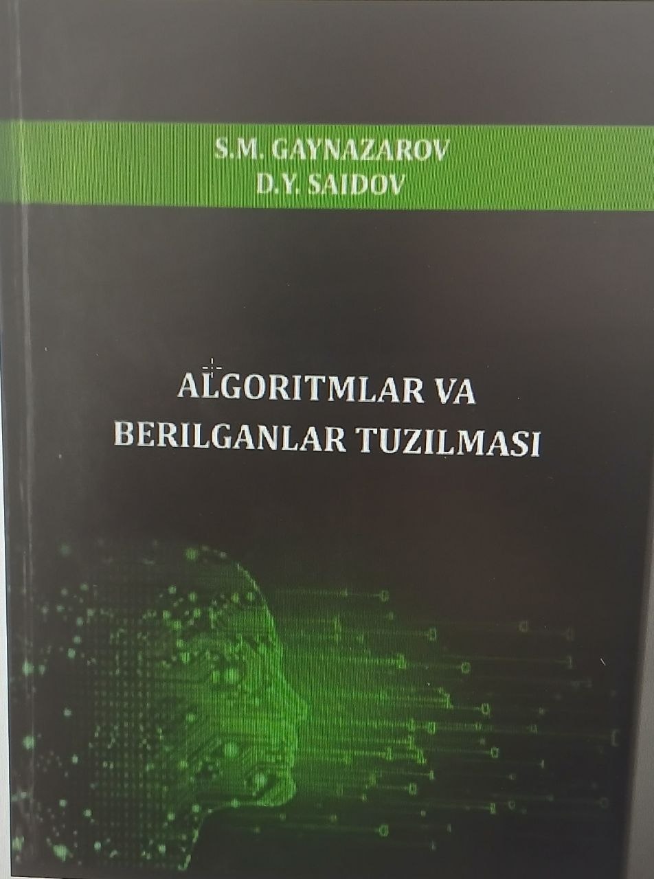 Algaritimlar va berilganlar tuzilmasi