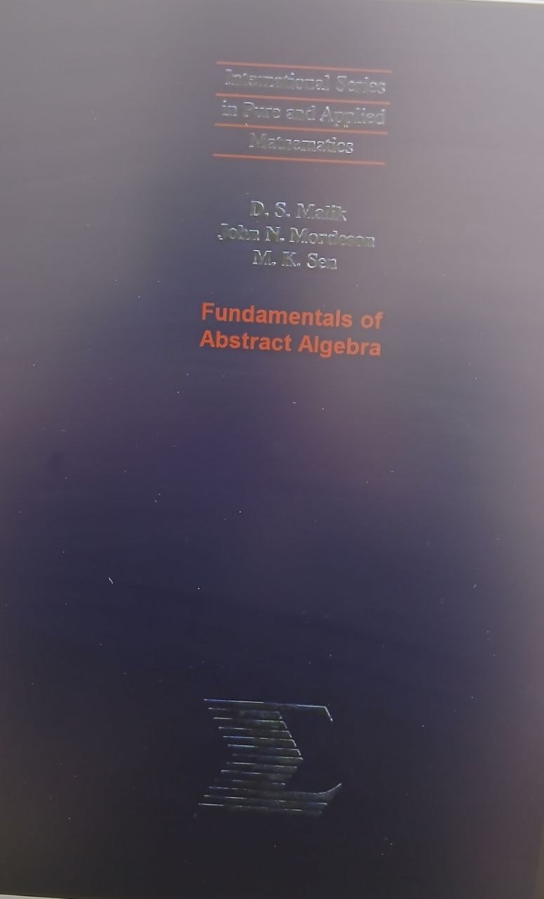 Fundamentals of abstract  algebra