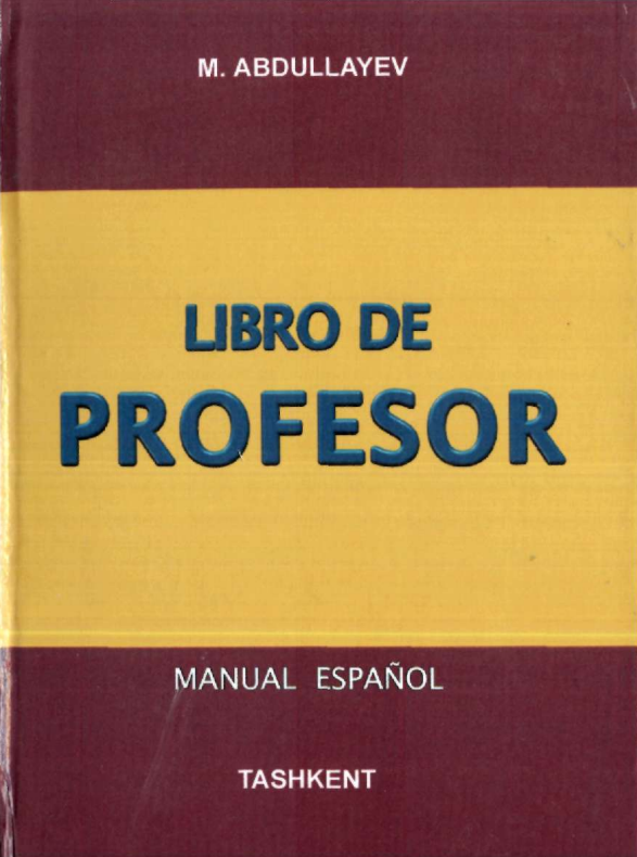 Libro de Profesor