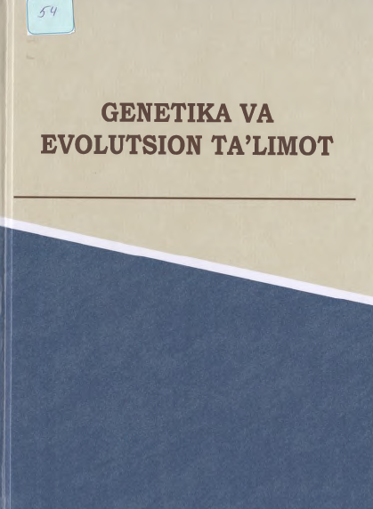 Genetika va evolyutsion ta'limot