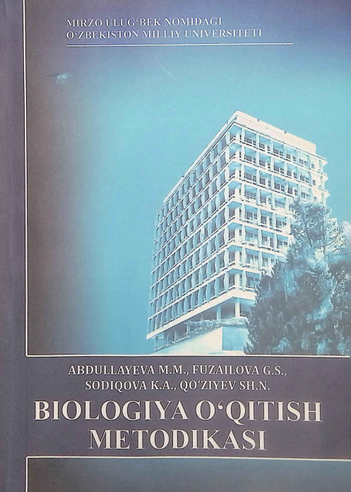Biologiya o'qitish metodikasi