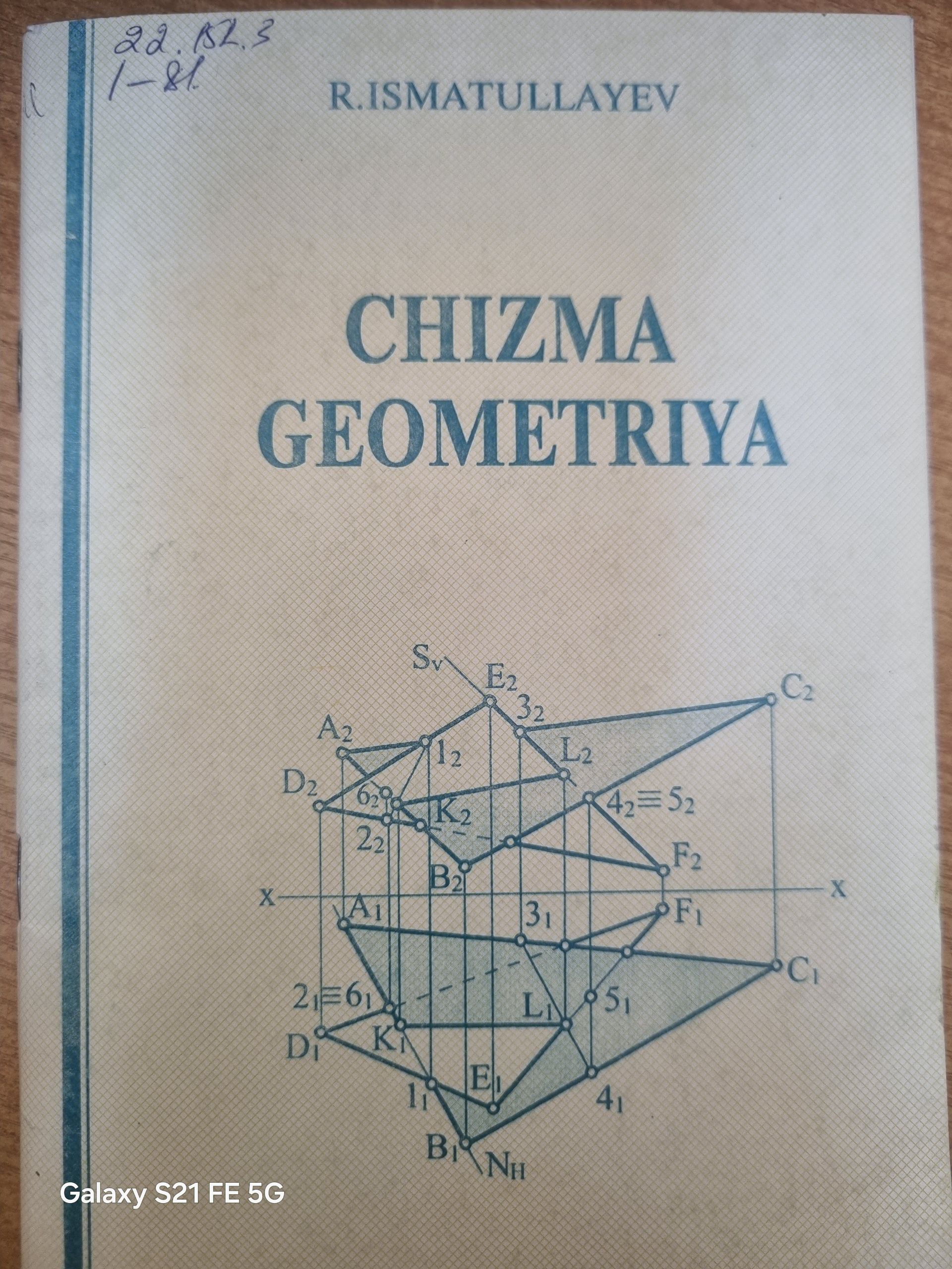 Chizma geometriya 1-qism