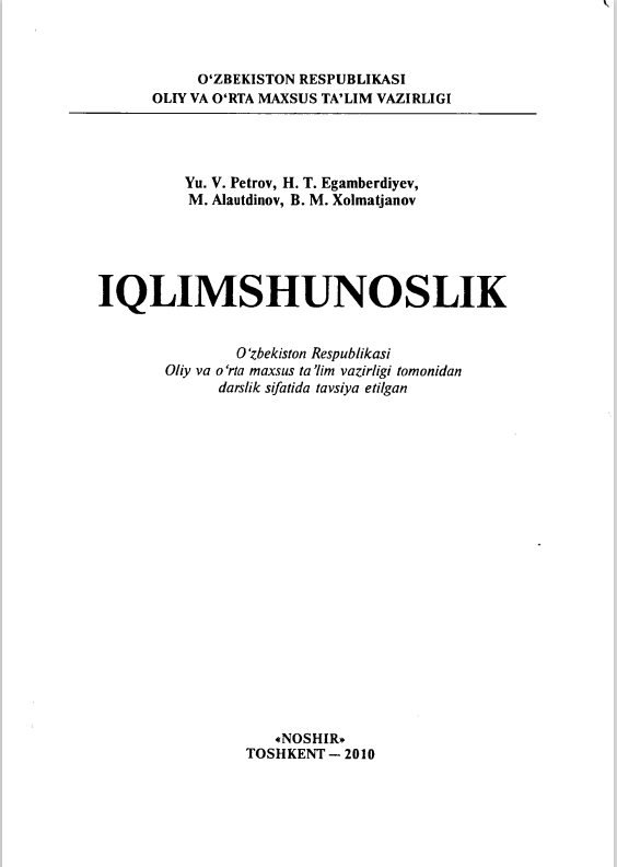 IQLIMSHUNOSLIK