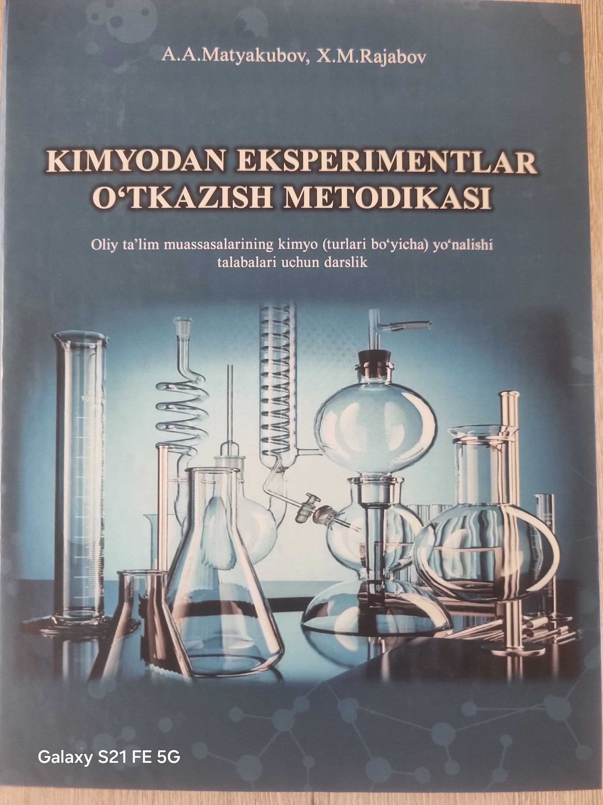 Kimyodan eksperimentlar o'tkazish metodikasi