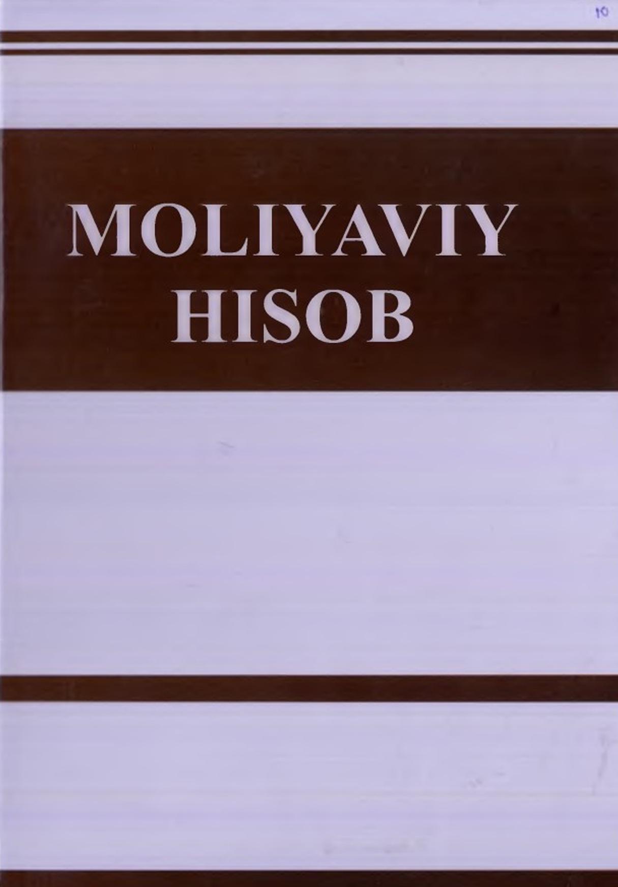 Moliyaviy hisob