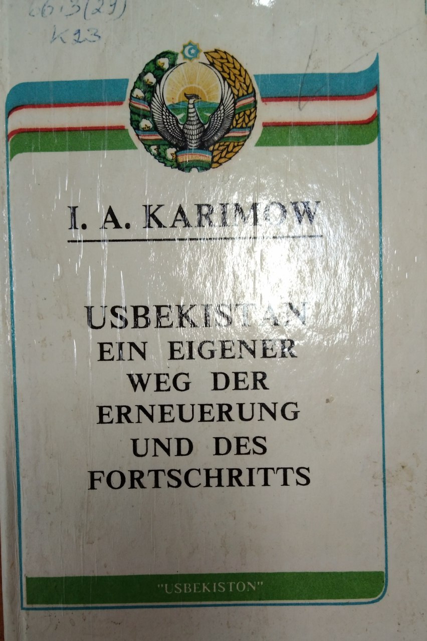 Usbekistan Ein Eigener weg der erneuerung und des fortschritts