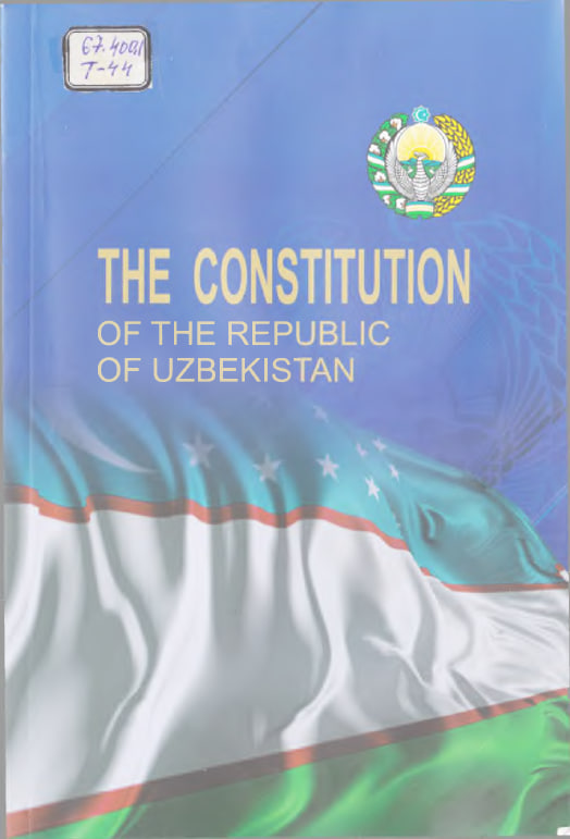 The constitution of the Republic of Uzbekistan