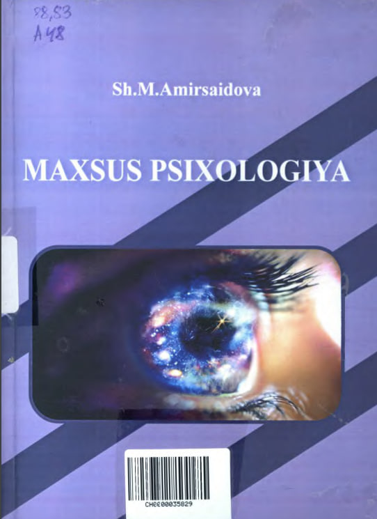 Maxsus psixologiya (Oligofrenopsixologiya)