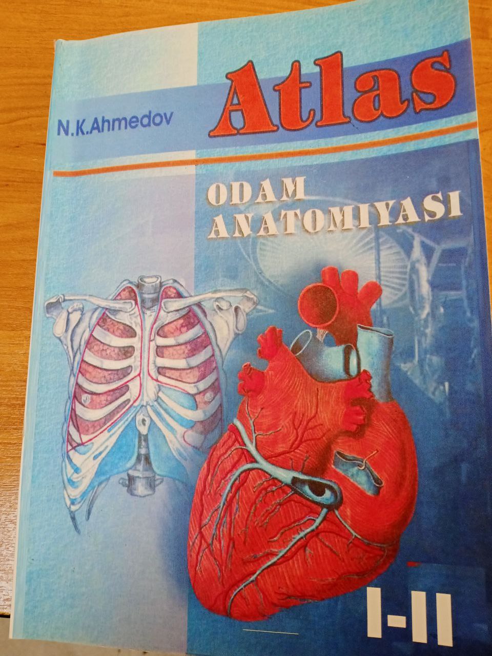 Atlas odam anatomiyasi  1-2 tomlar