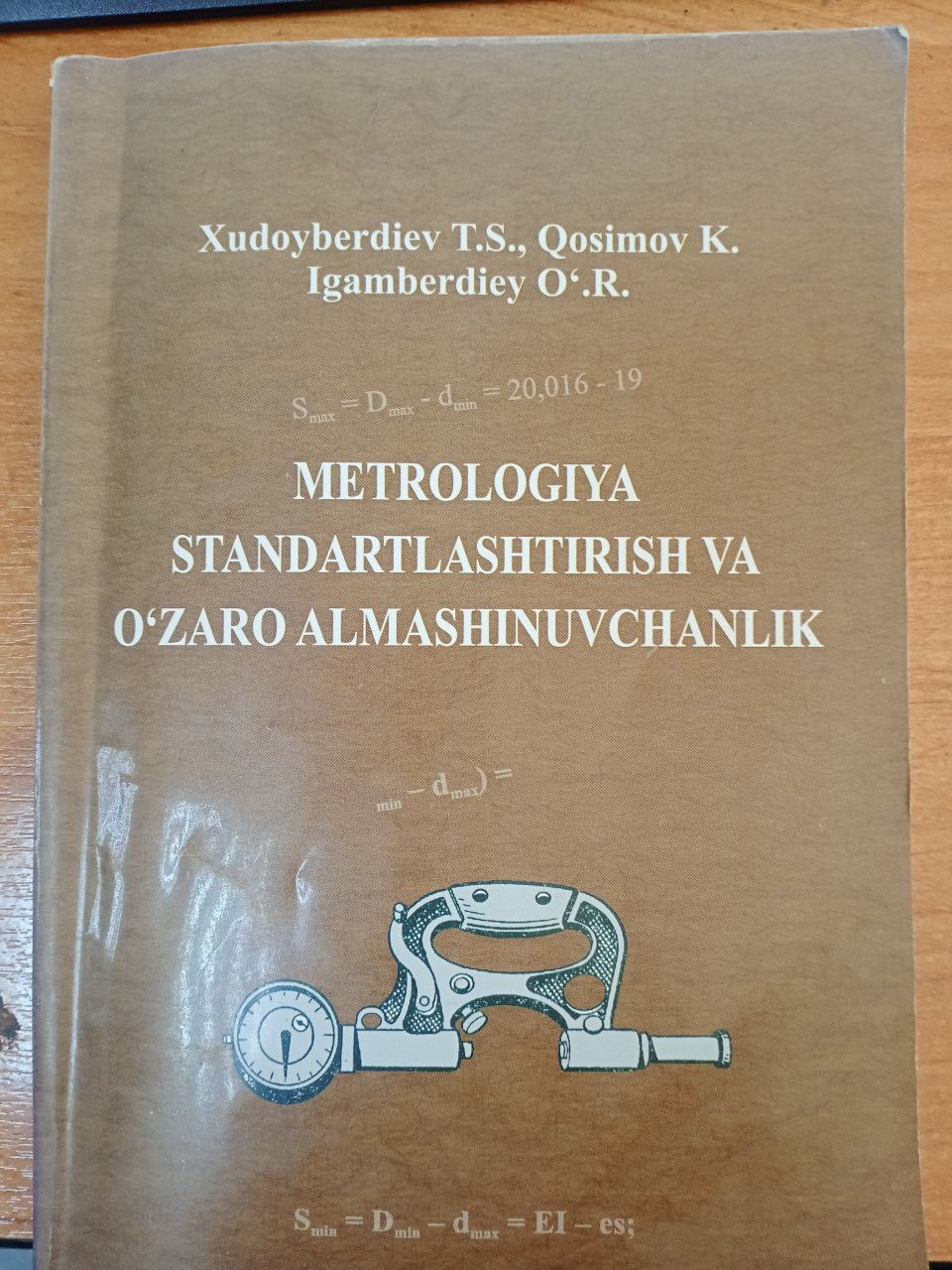 Metrologiya, standartlashtirish va o`zaroalmashuvchanlik