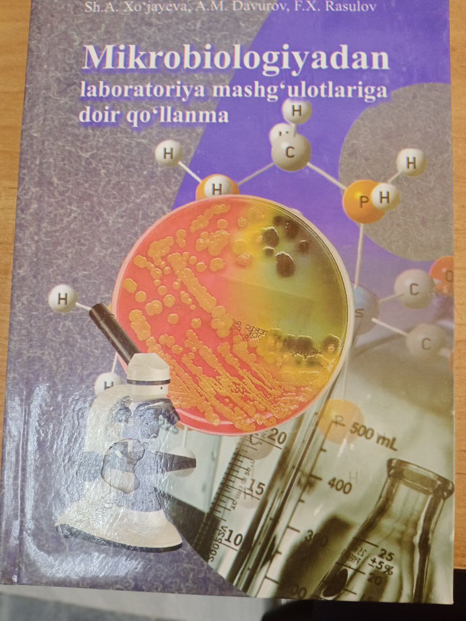 Mikrobiologiyadan laboratoriya mashg'ulotlariga doir qo'llanma