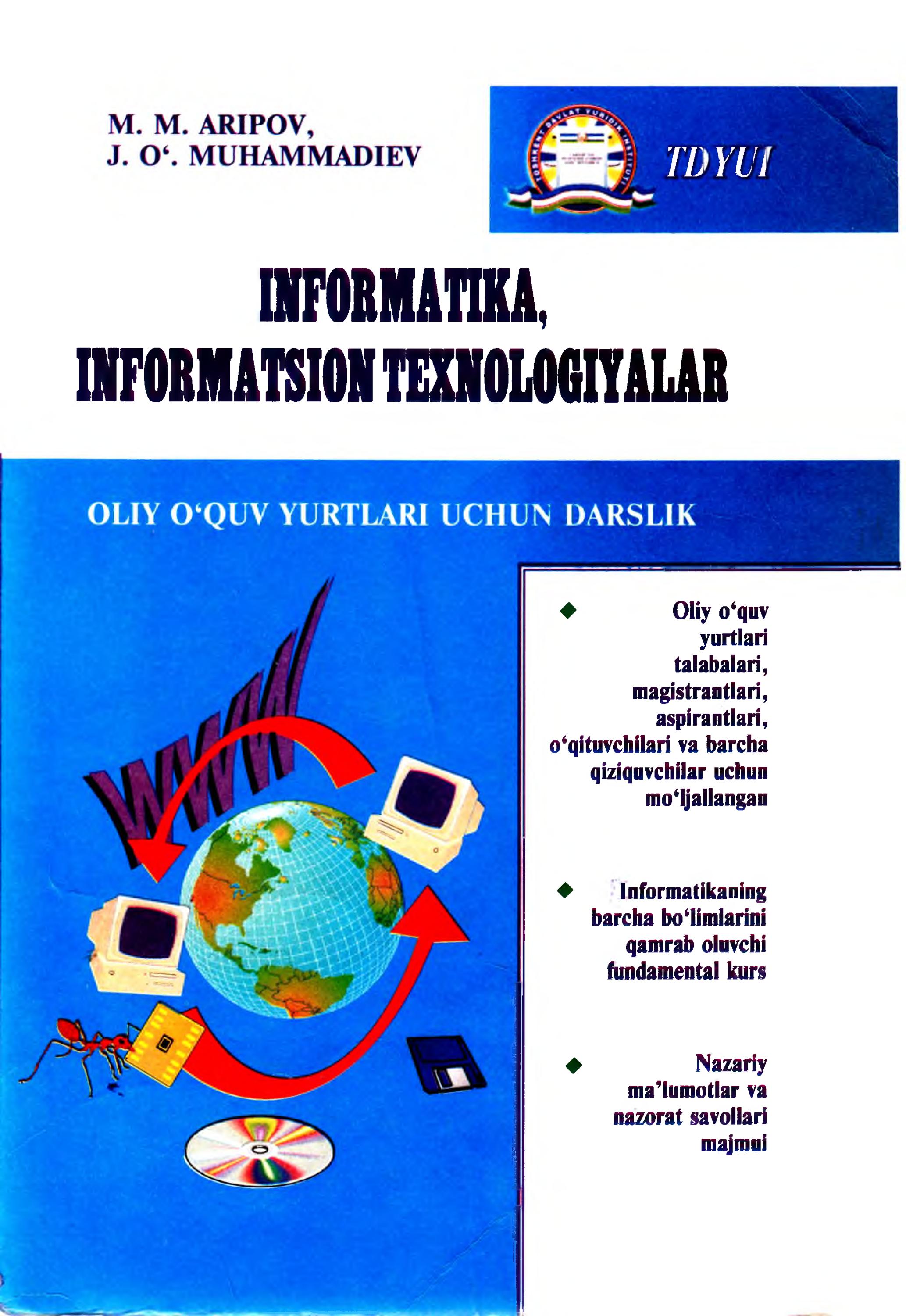 Informatika, informatsion texnologiyalar