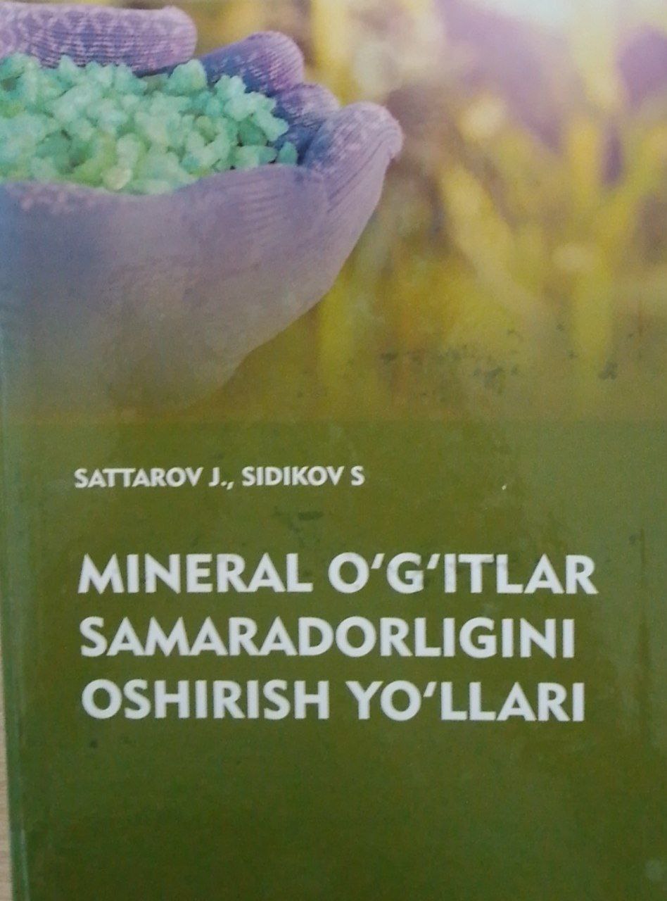 Mineral o'g'itlar samaradorligini oshirish yo'llari