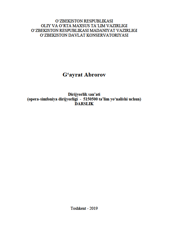 Dirijyorlik san’ati