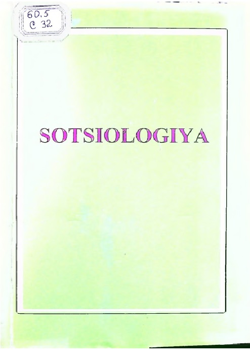 Sotsiologiya