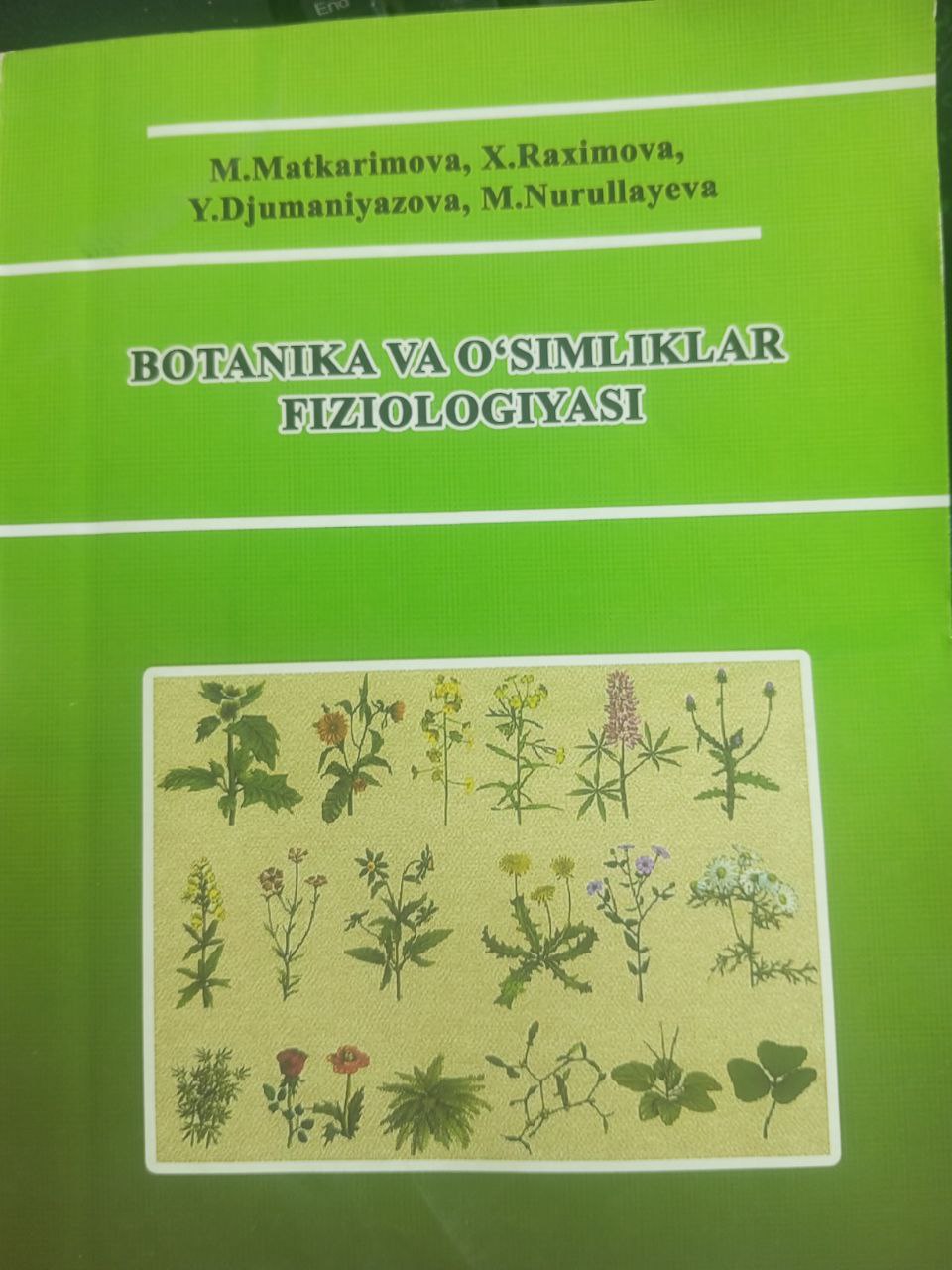 Botanika va o'simliklkar fiziologiyasi