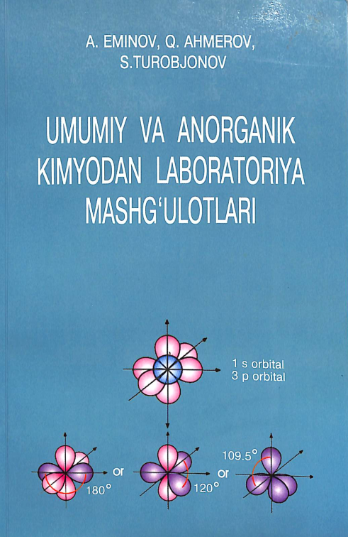 Umumiy va anorganik kimyodan labaratoriya mashg'ulotlari