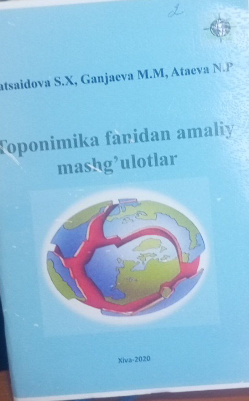 Toponimika fanidan amaliy mashg`ulot