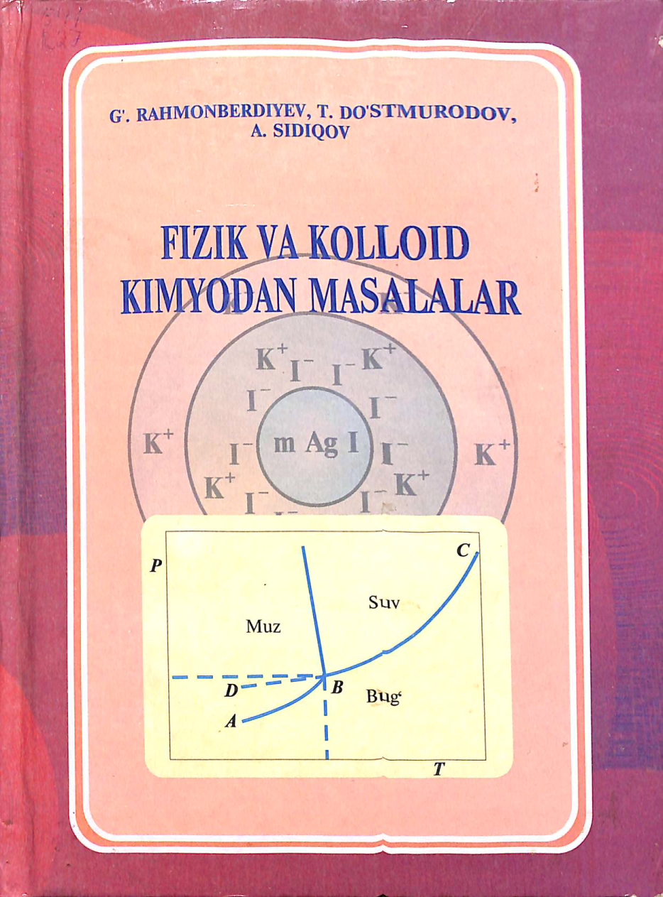 Fizik kolloid kimyodan masalalar