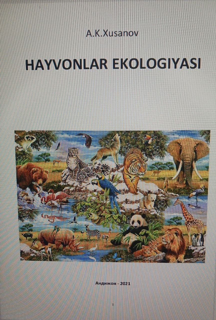 Hayvonlar ekologiyasi