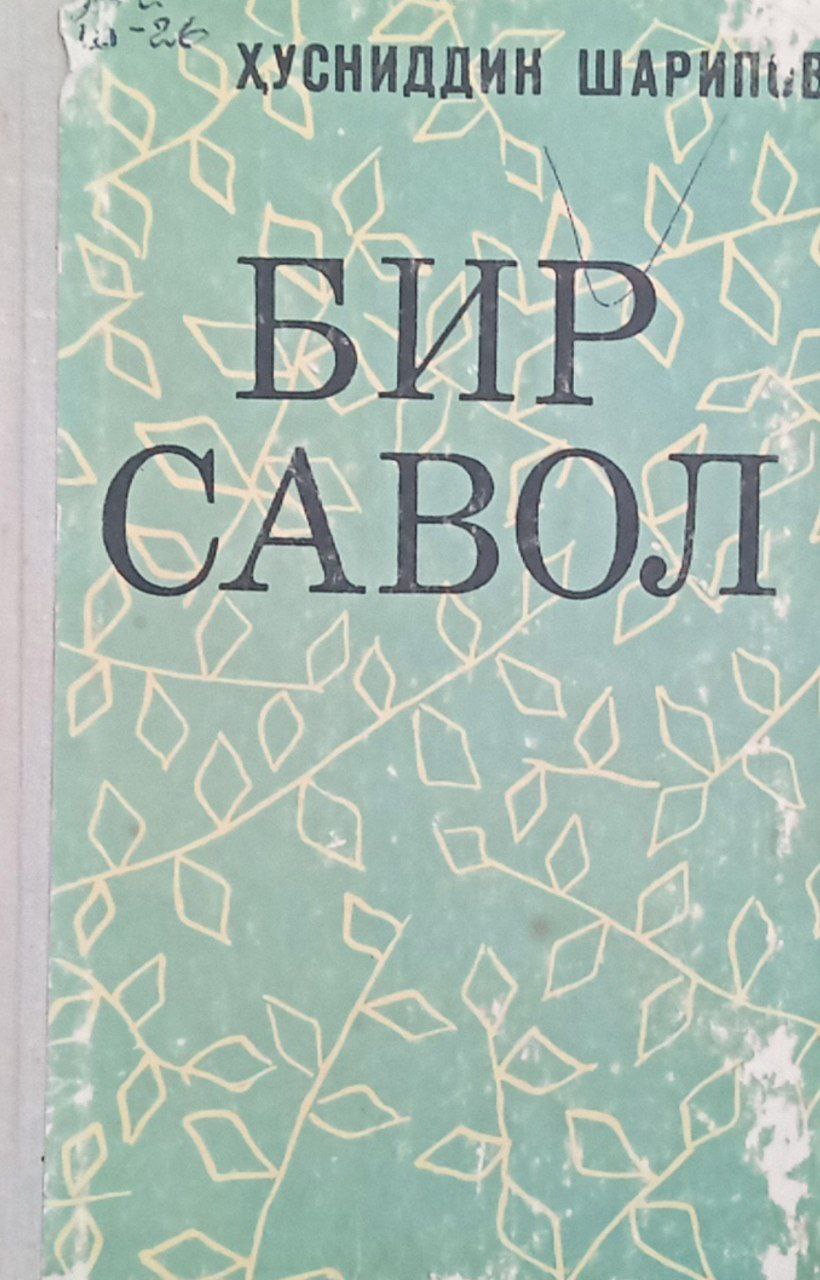 Бир савол (шеърий роман)