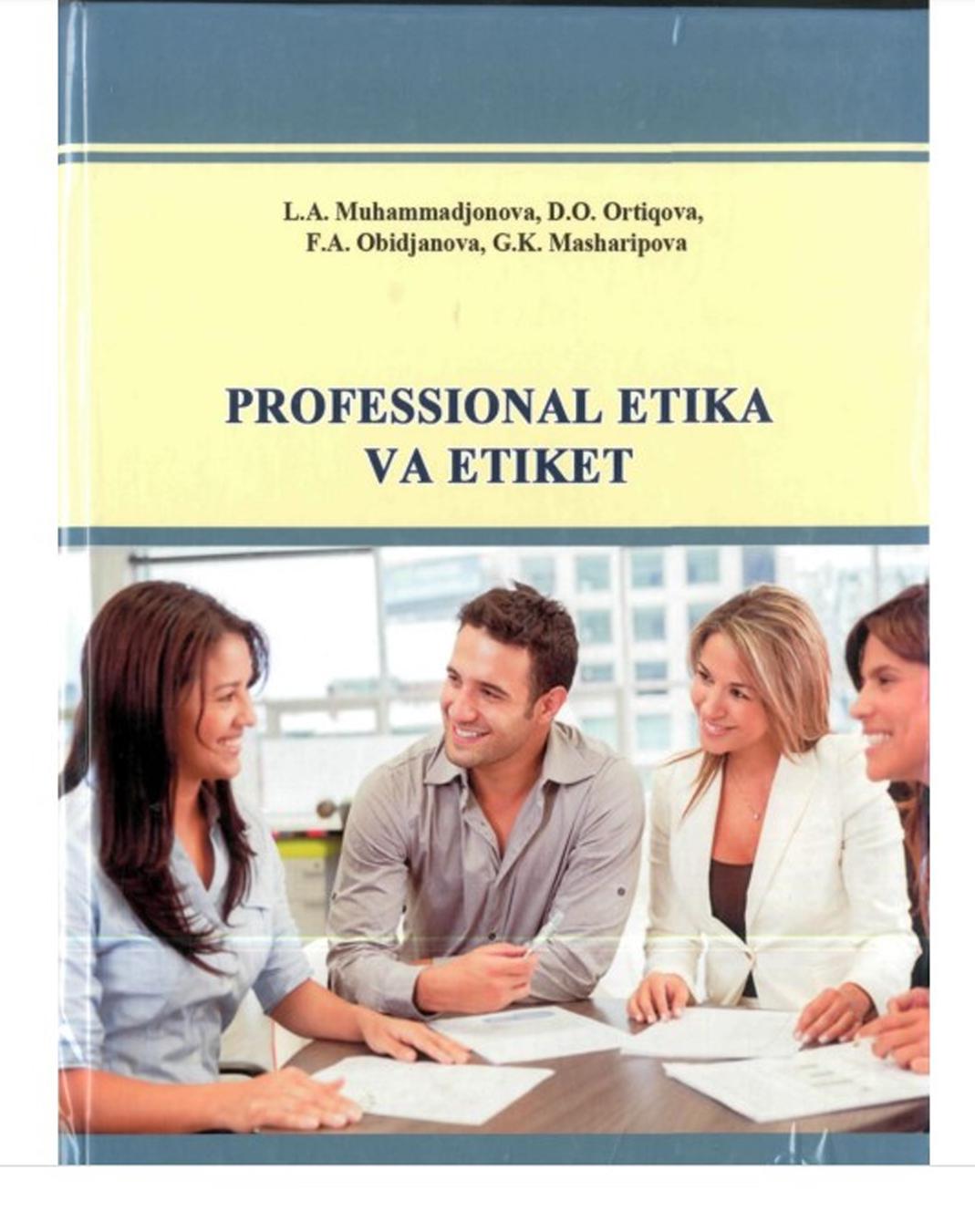 Professional etika va etiket