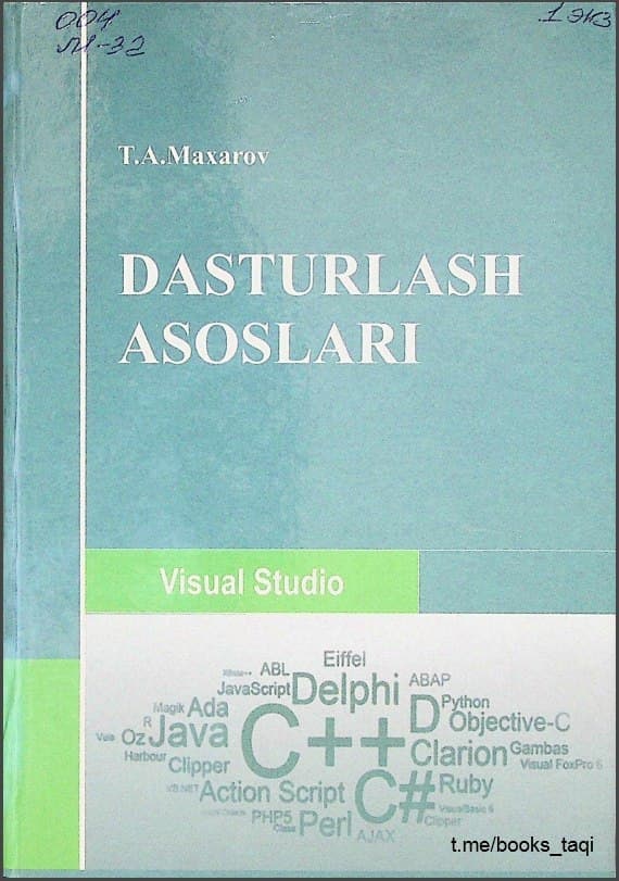 Dasturlash asoslari