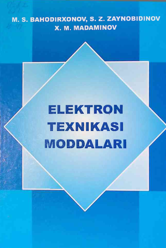 Elektron texnikasi moddalari