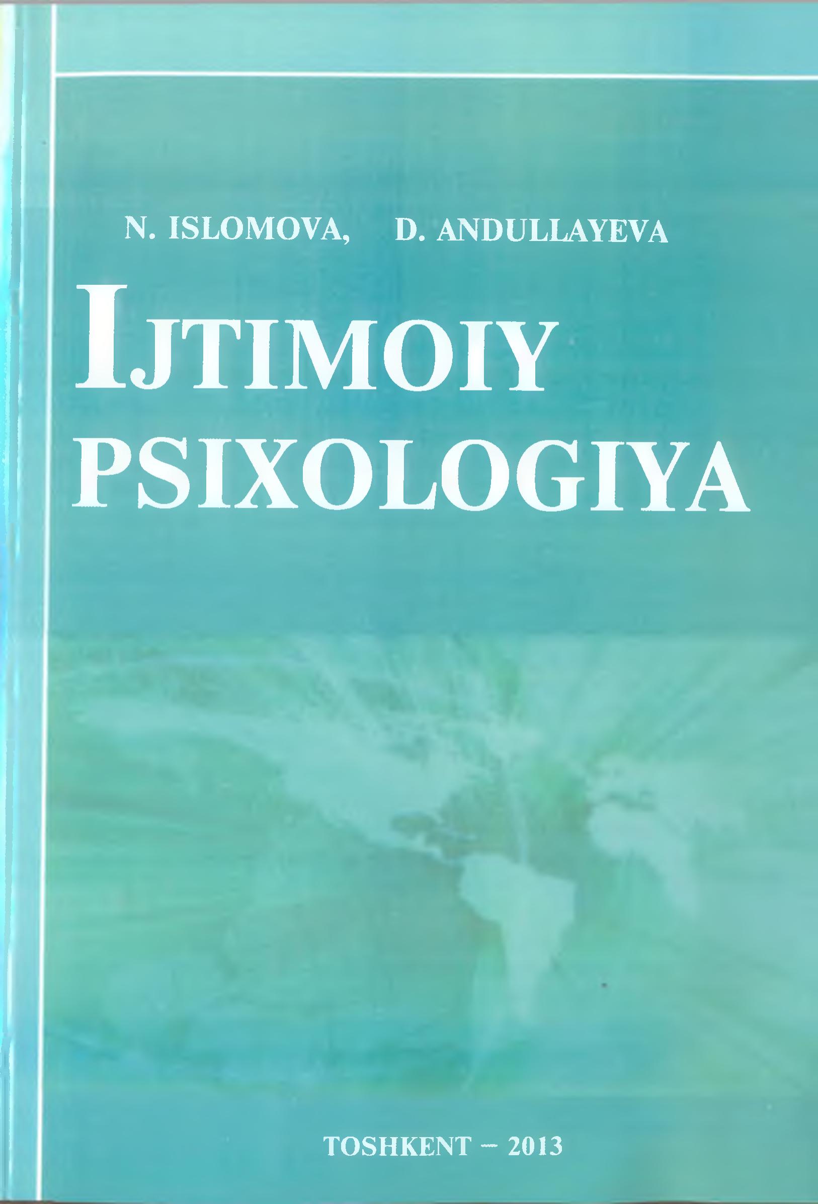 Ijtimoiy psixologiya